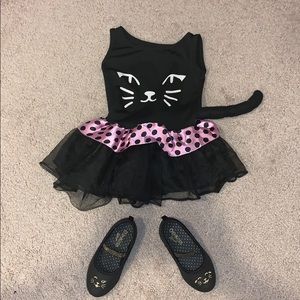 Toddler girl cat costume